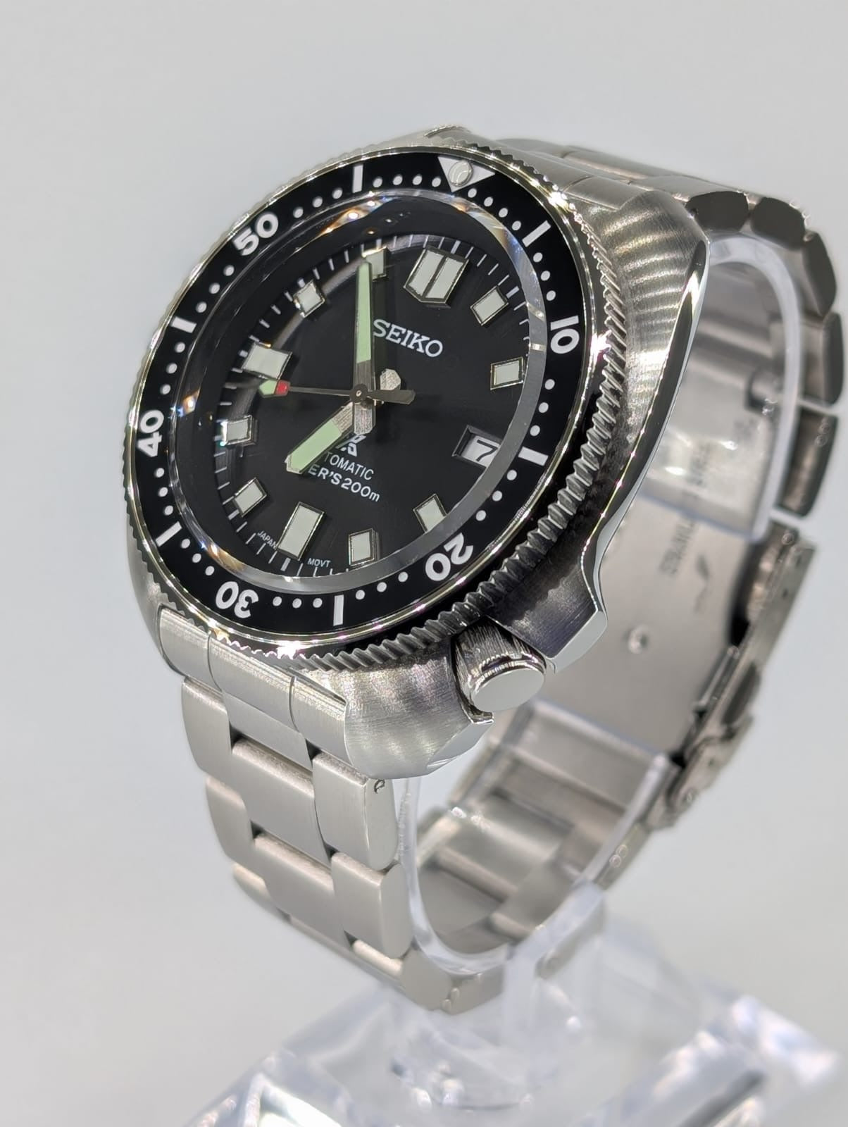 ARAMI MODS | Mod Diver 'Willard' NH35 - Estilo Vintage 6105, Zafiro y 200M