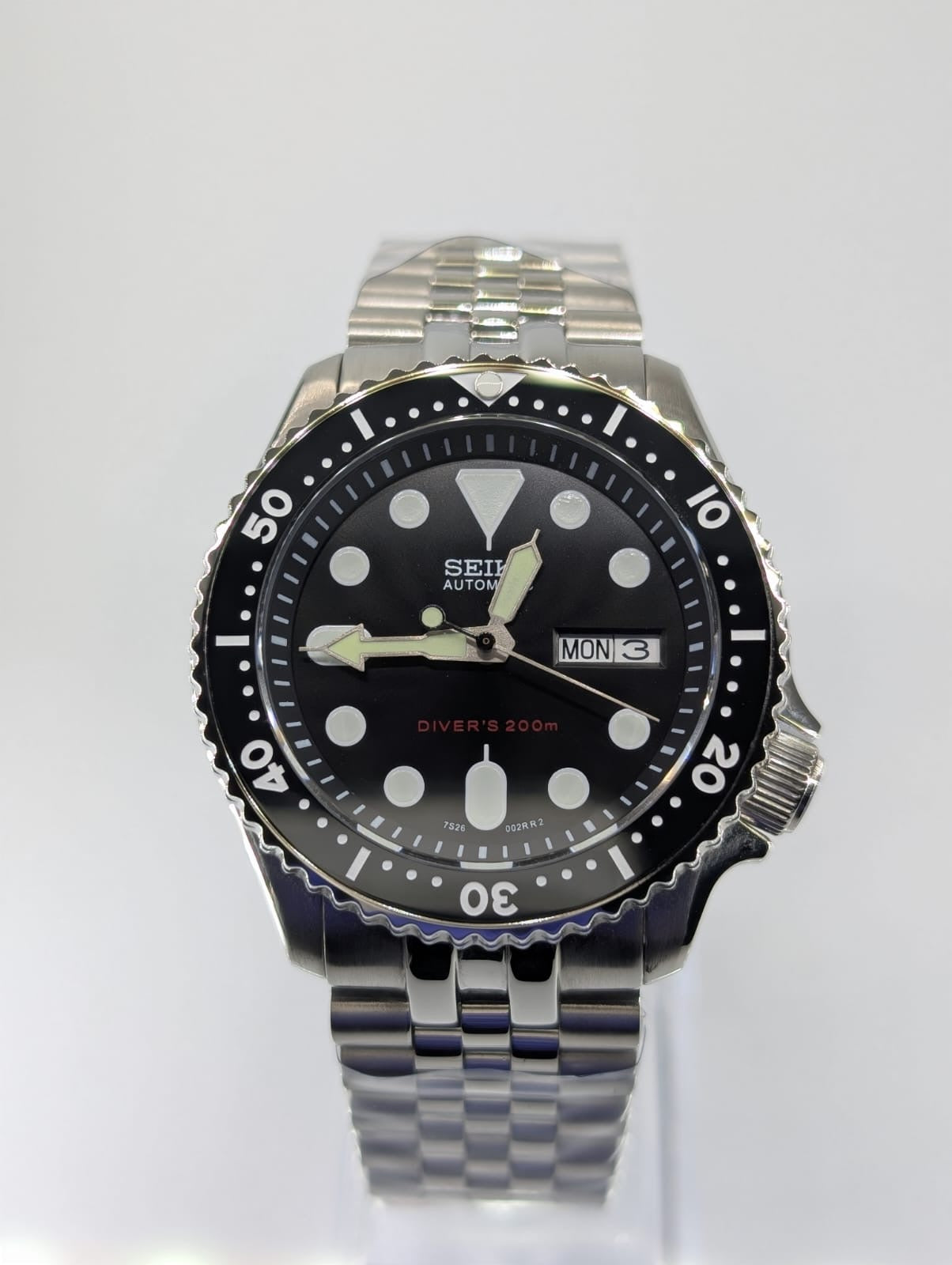 ARAMI MODS | Mod Diver SKX Clásico NH36 - Bisel Scalloped, Zafiro y 200M