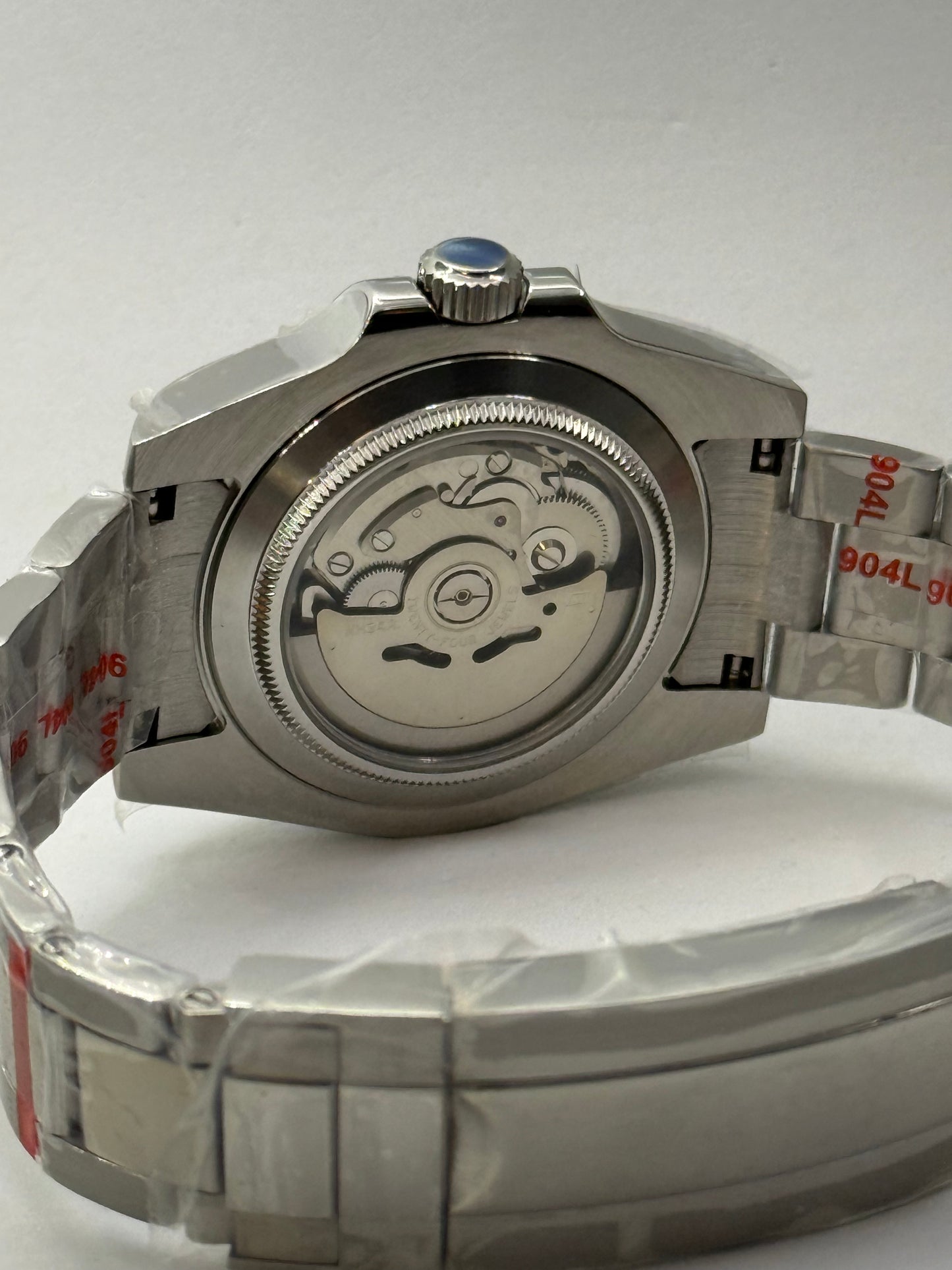 ARAMI MODS | Mod GMT "Batman" NH34 - Bisel Cerámico Azul/Negro, Cristal de Zafiro y Acero 904L