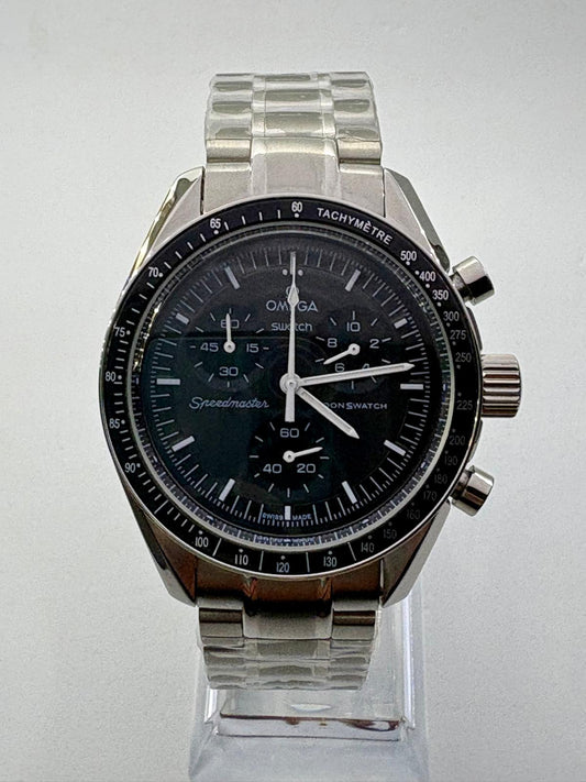 ARAMI MODS | Mod Moon Chrono “Dark Steel” PE50 – Acero y Diseño Moonwatch