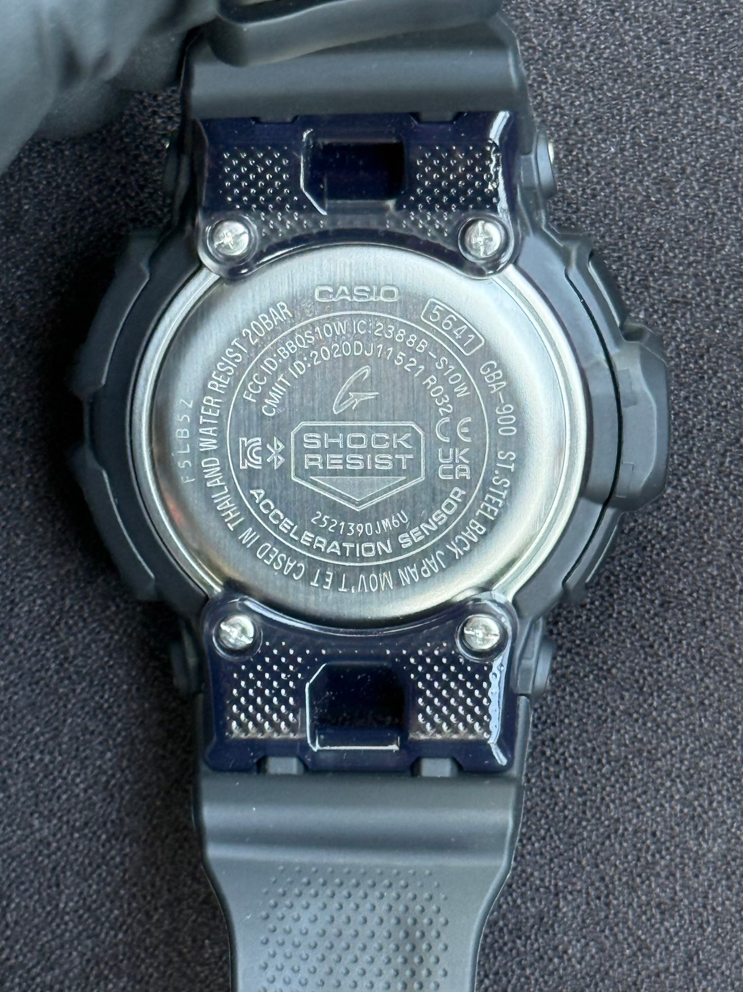 Casio G-SHOCK G-SQUAD GBA-900-1AER · Bluetooth