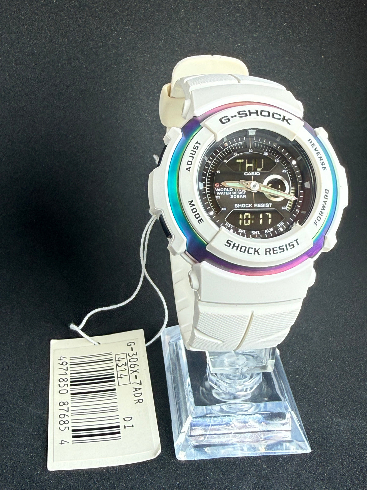 Casio G-SHOCK G-306X-7ADR · G-SPIKE Exhaust Wheel