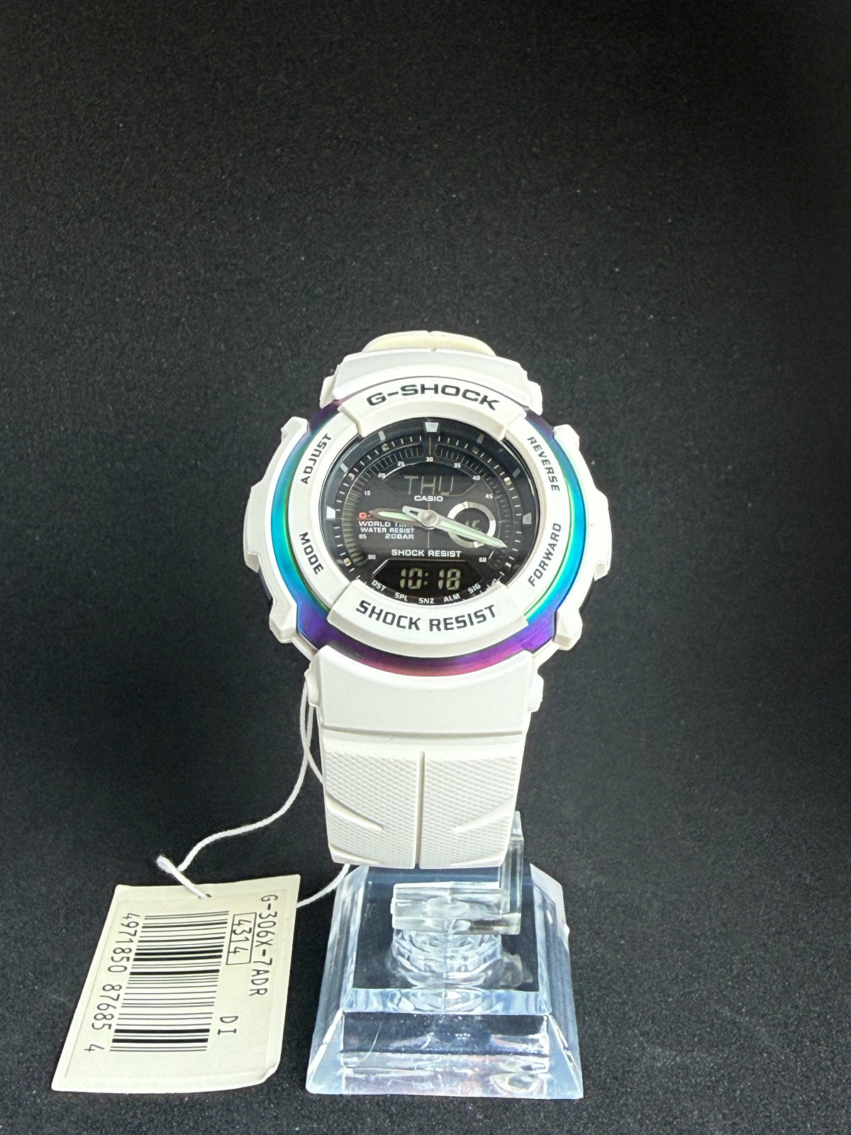 Casio G-SHOCK G-306X-7ADR · G-SPIKE Exhaust Wheel