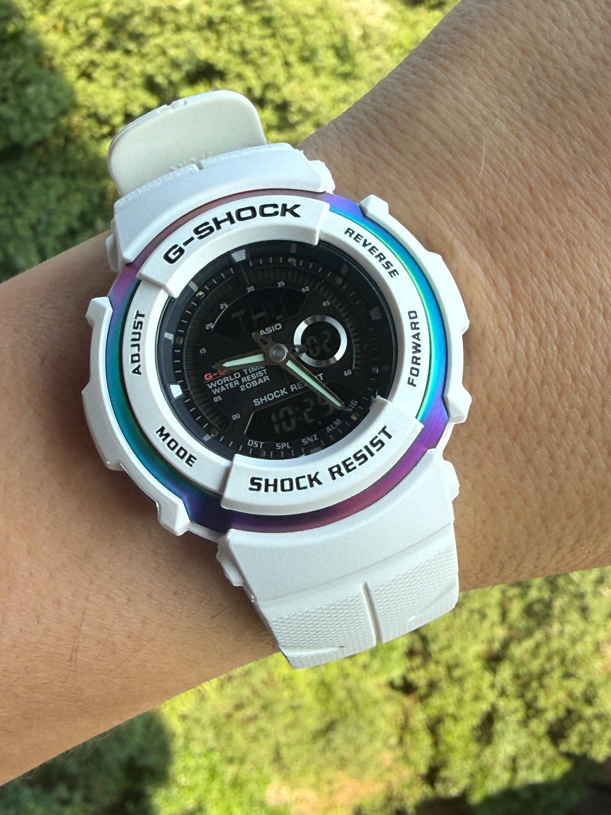 Casio G-SHOCK G-306X-7ADR · G-SPIKE Exhaust Wheel