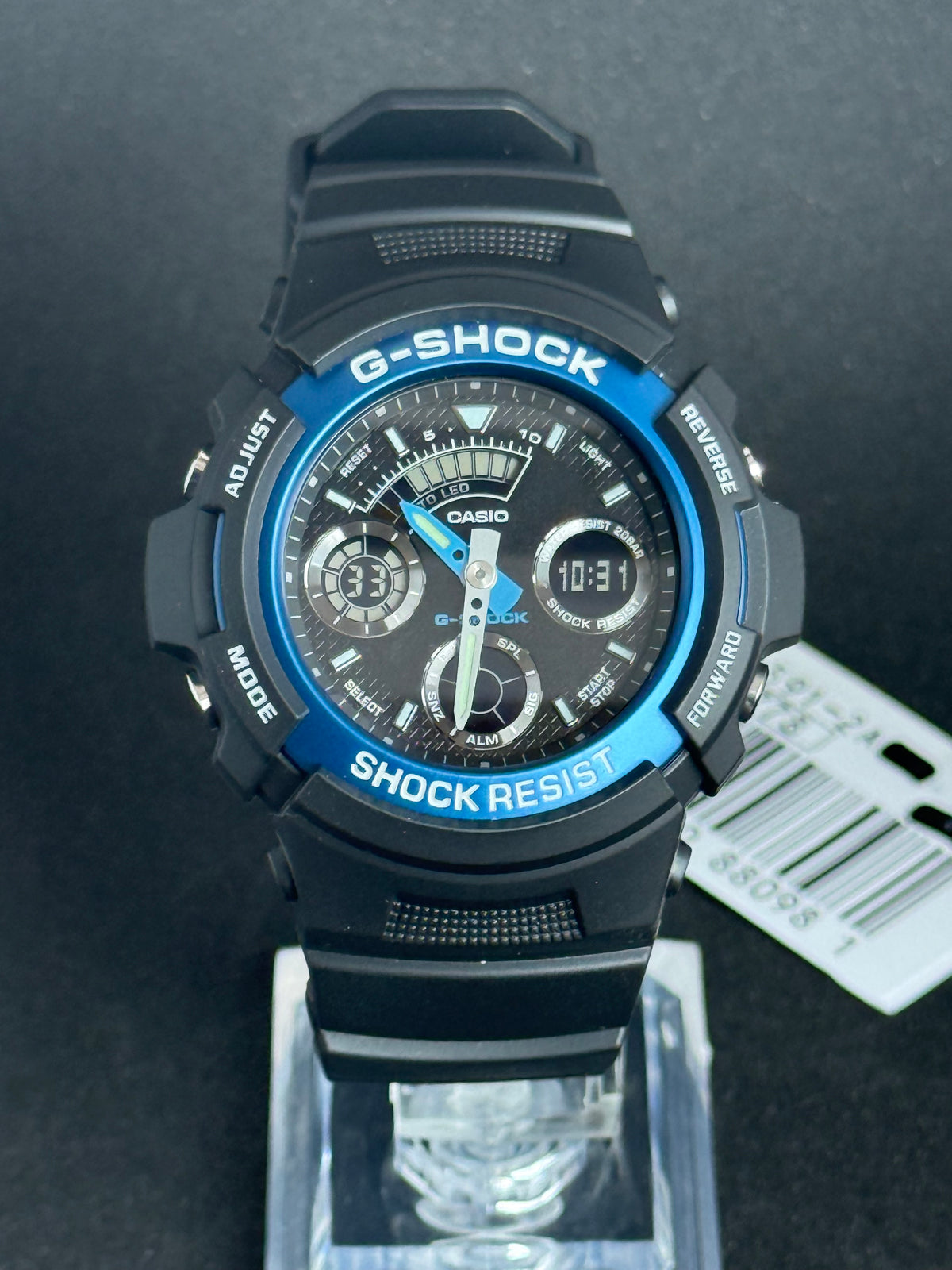 Casio G-SHOCK AW-591-2A · Ana-Digi Blue