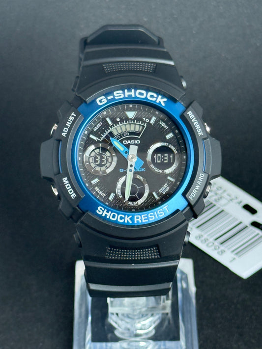 Casio G-SHOCK AW-591-2A · Ana-Digi Blue