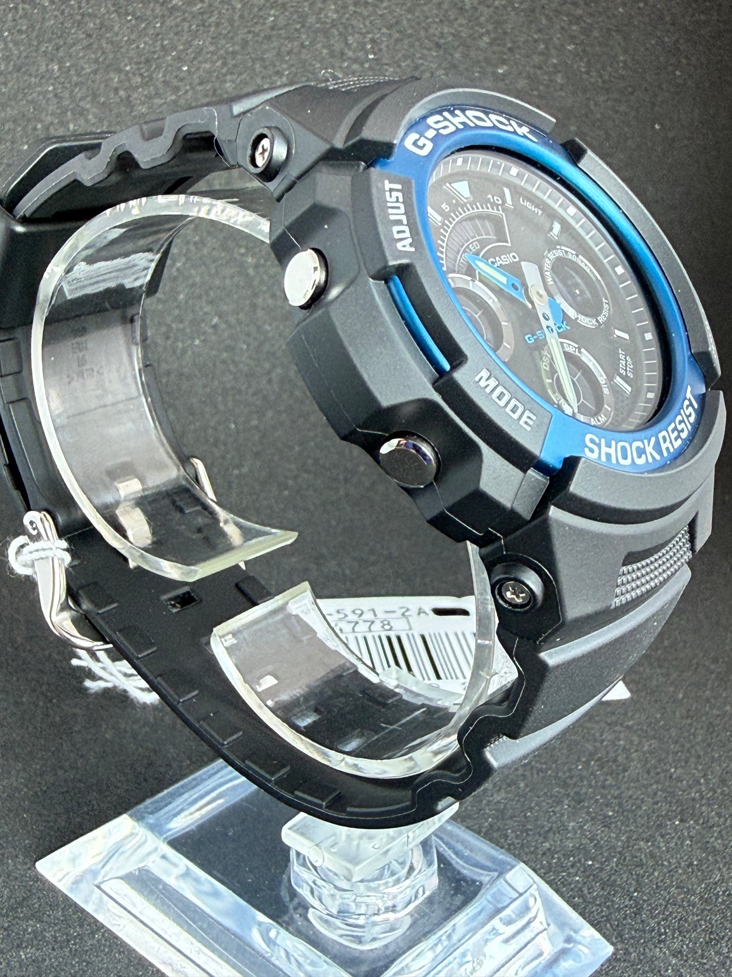Casio G-SHOCK AW-591-2A · Ana-Digi Blue