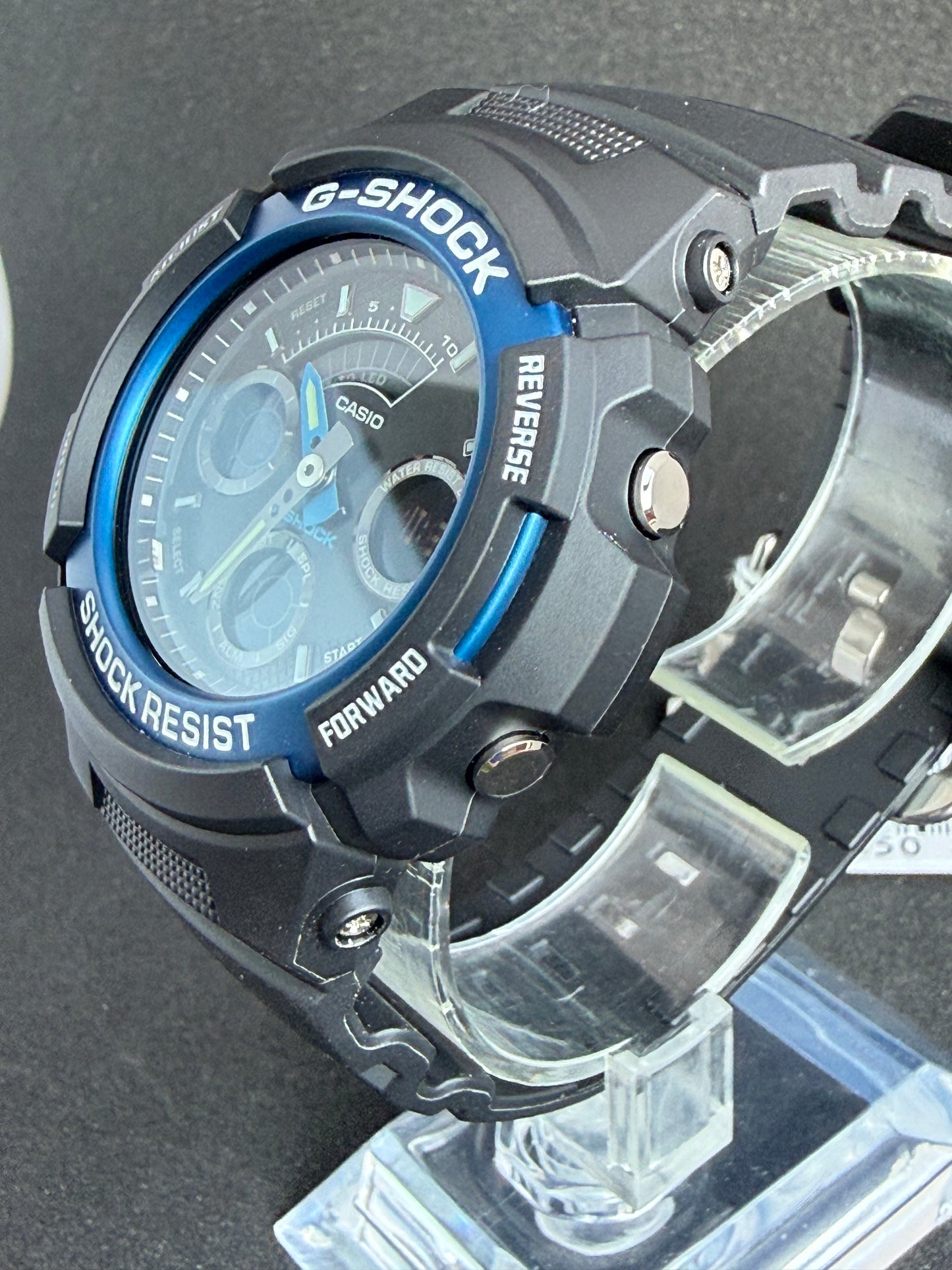 Casio G-SHOCK AW-591-2A · Ana-Digi Blue