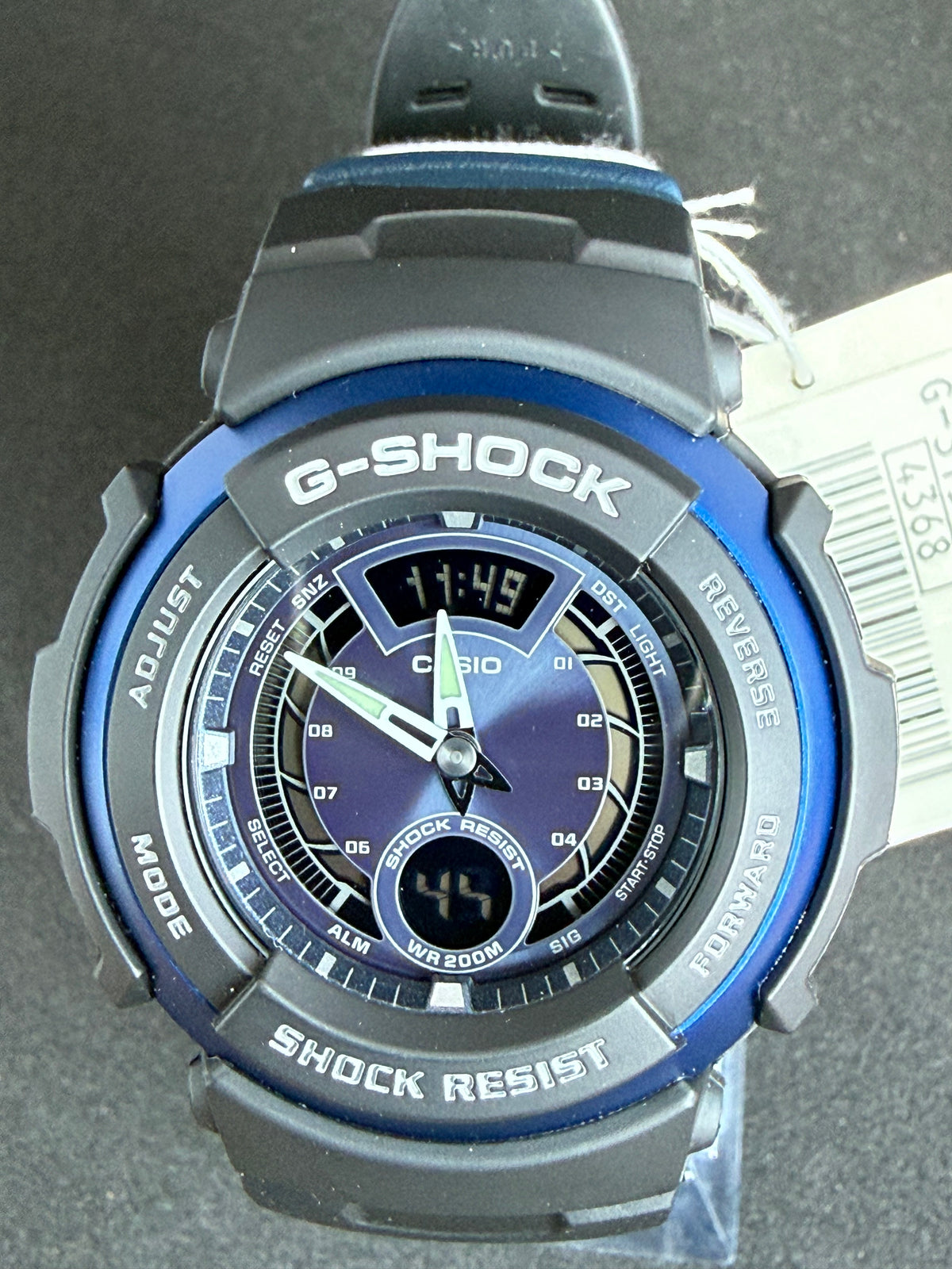 Casio G-SHOCK G-315RL-2AVDR · Vintage 2006 · Caja y etiqueta