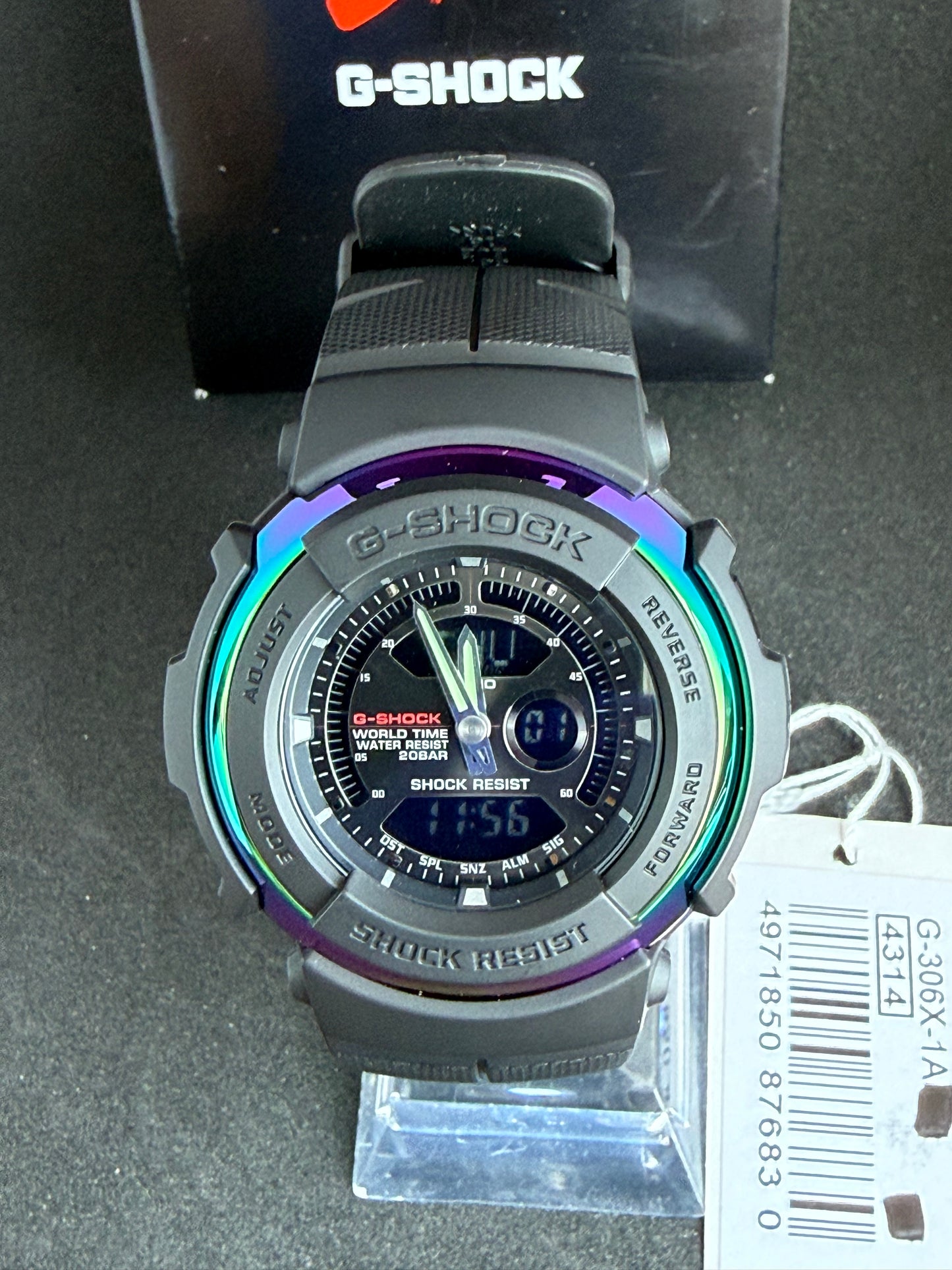 Casio G-SHOCK G-306X-1A · G-SPIKE Exhaust Wheel