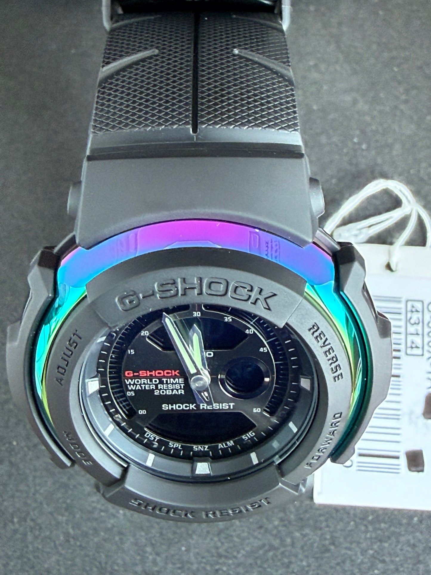 Casio G-SHOCK G-306X-1A · G-SPIKE Exhaust Wheel