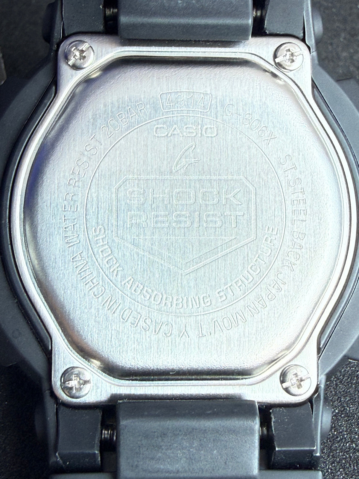 Casio G-SHOCK G-306X-1A · G-SPIKE Exhaust Wheel