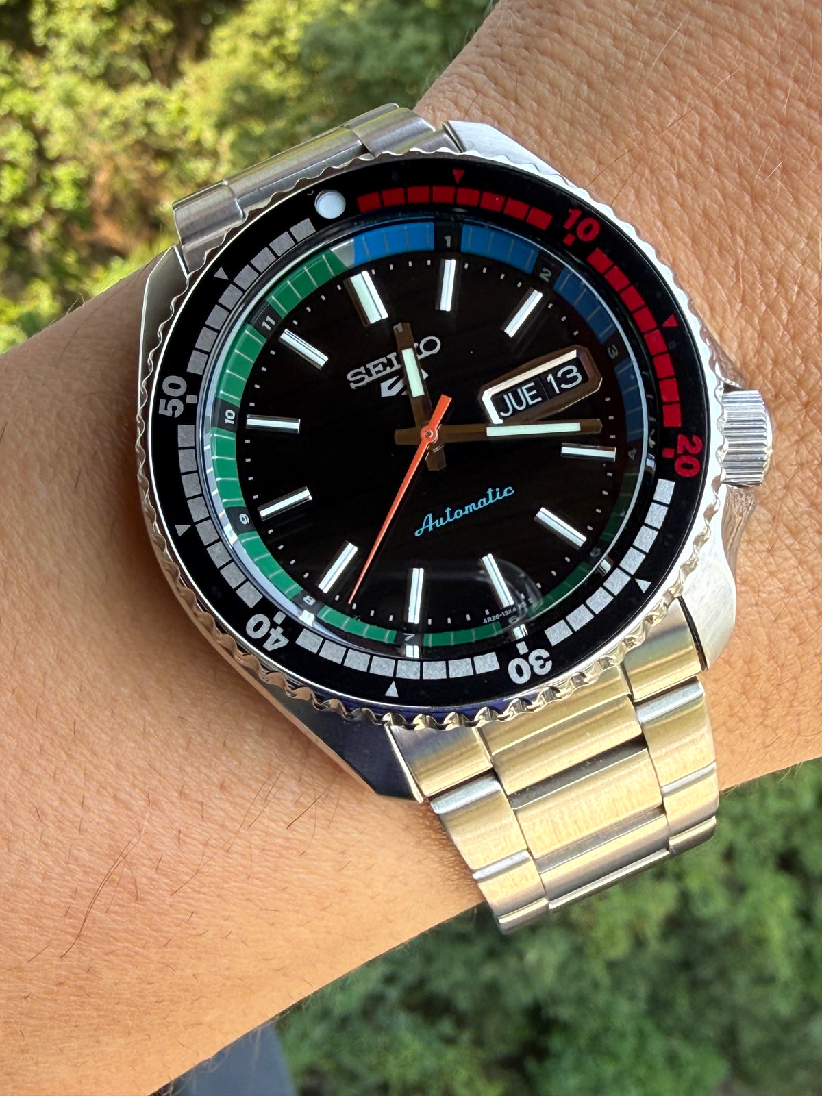 Seiko 5 Sports SRPK13K1 · 55th Anniversary Special Edition